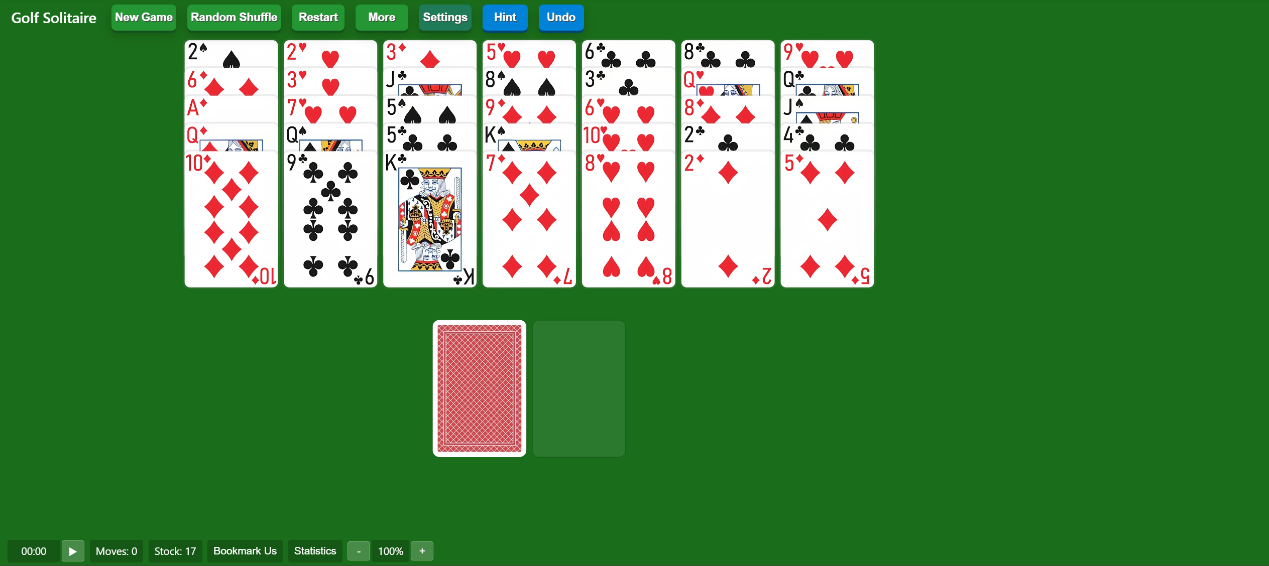 Golf Solitaire