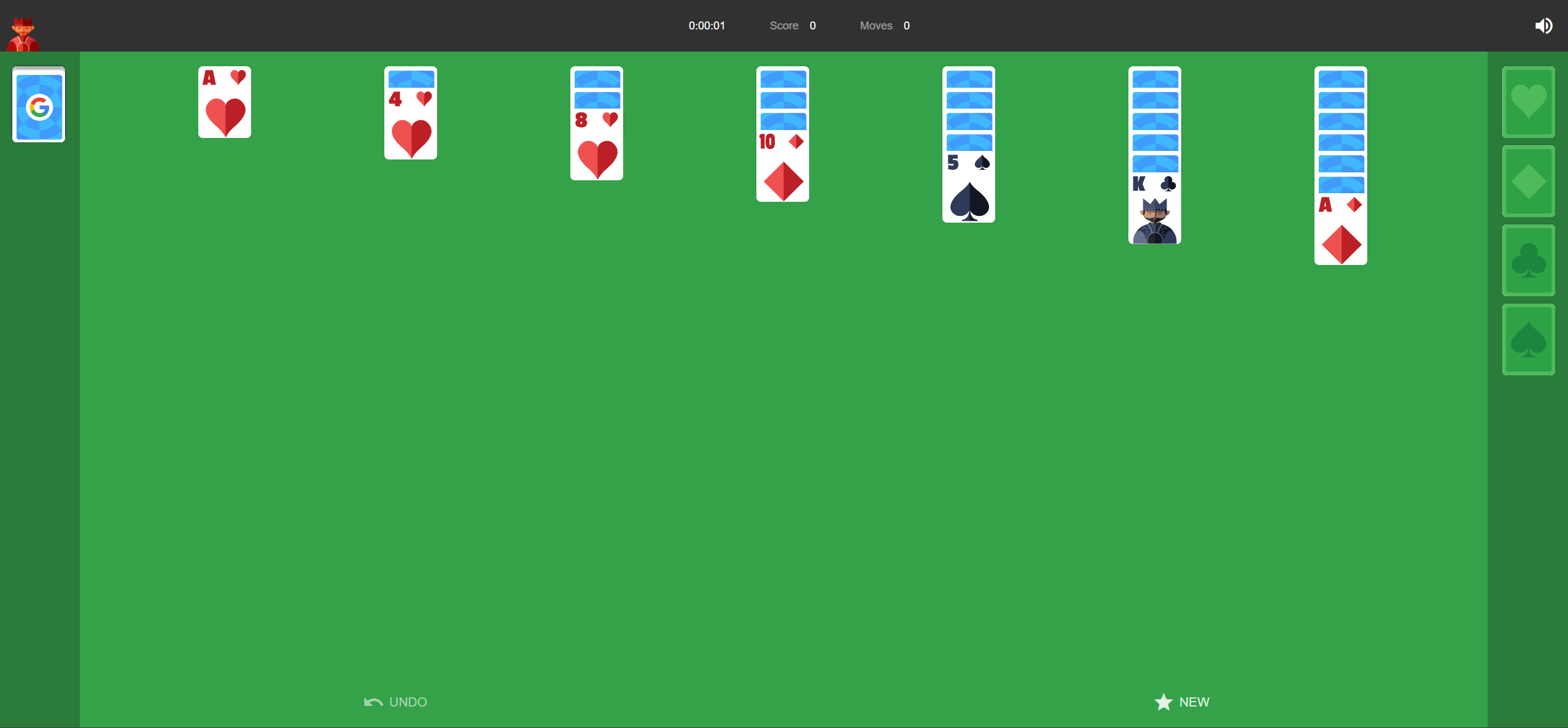 Google Solitaire